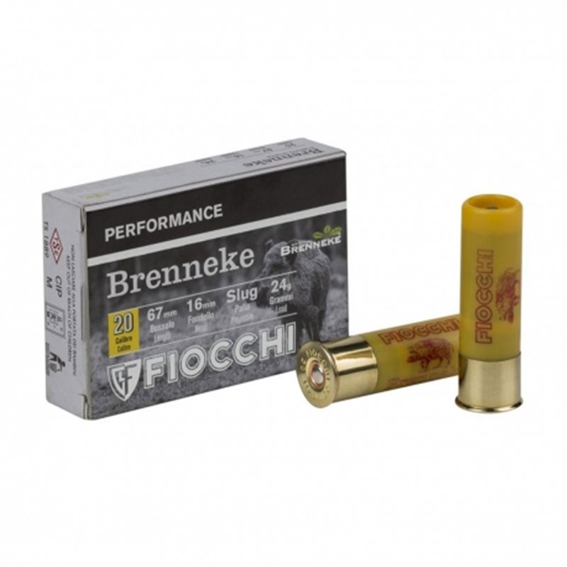 Fiocchi Palla Brenneke Cal. 20 24gr