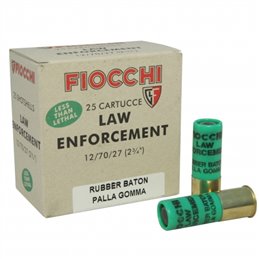Fiocchi Law Enforcement Palla In Gomma Cal. 12